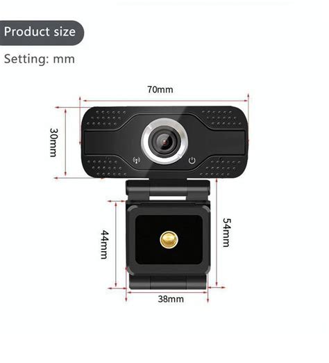 Hd Webcam Built In Dual Mics Smart 1080p Web Camera Cctv Housekeeping