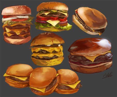 Artstation Burgers 4