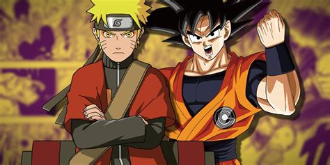 Naruto And Goku Trade Places In Epic Art From Series Creators