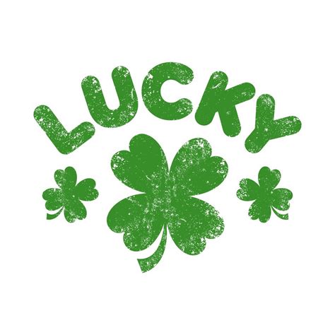Lucky Irish Clover For St Patricks Day 552593 Vector Art At Vecteezy