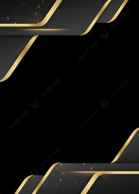 Black Gold Black Gold Border Background Line Wallpaper Image For Free