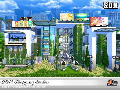 Sdk Shopping Center By Autaki At Tsr Sims 4 Updates