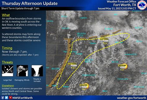 Nws Fort Worth On Twitter Update Through 7 Pm Strong And Severe Storms