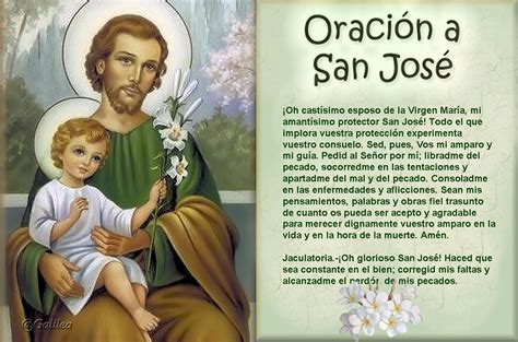 ® Colección De S ® Estampas Con Oraciones A San JosÉ