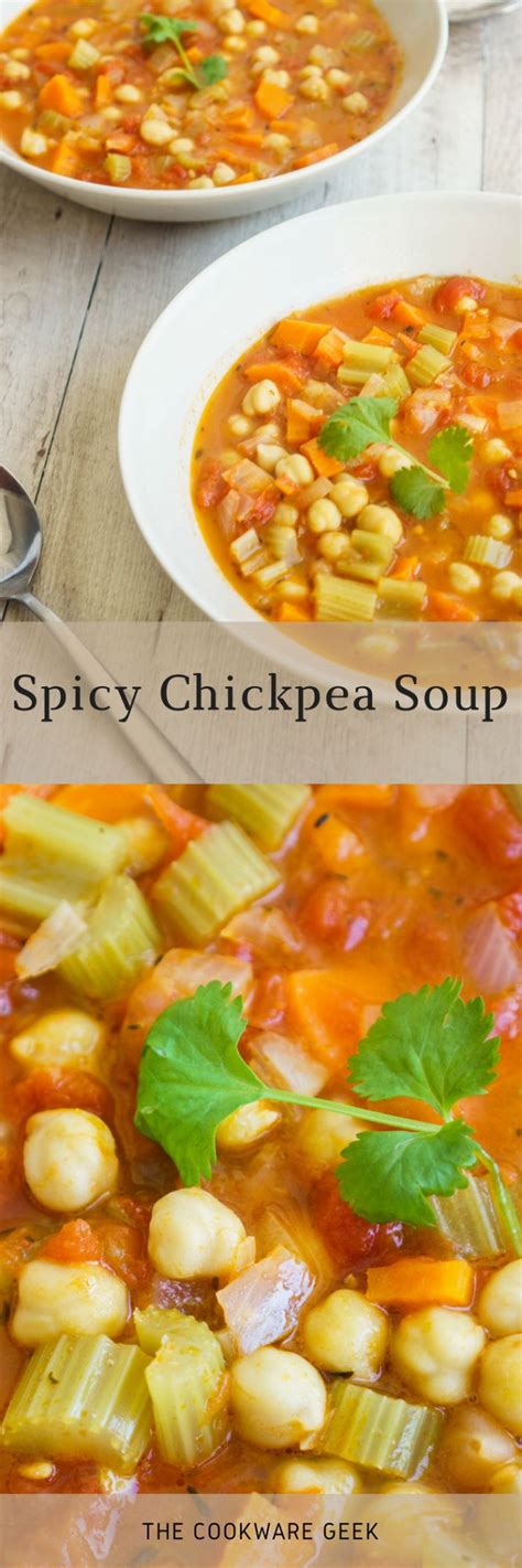 Spicy Chickpea Soup The Cookware Geek