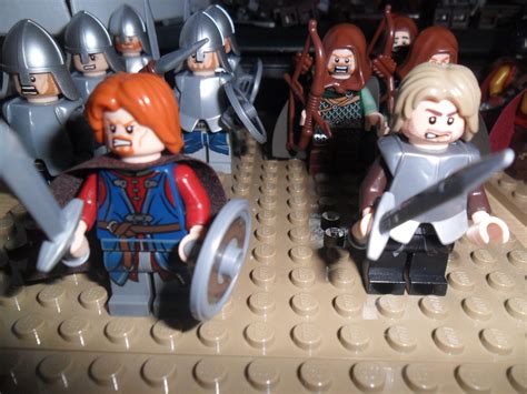 Lego Lord Of The Rings Gondor Soldier Samuel Flickr