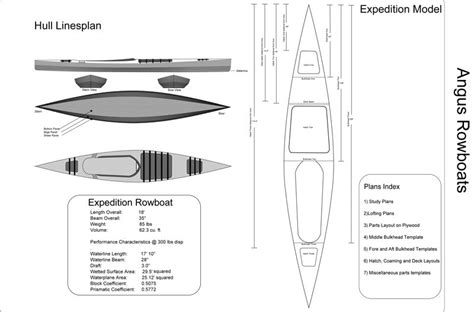 Expedition Rowboat You Can Build From Plans Or A Kit Angus Rowboats
