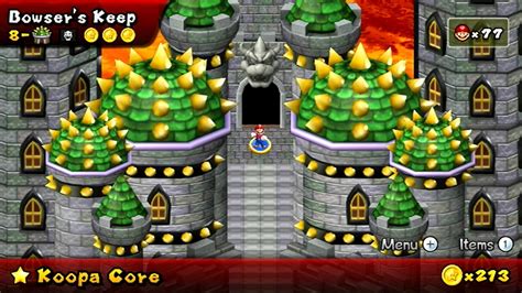 Newer Super Mario Bros Wii Koopa Core Final Castle Youtube