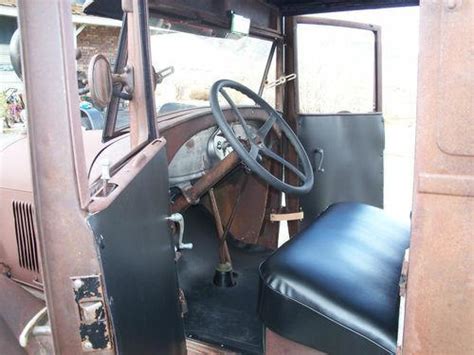 1929 Ford Model Aa Express Pickup Truck Barn Find Indian Motorcycle