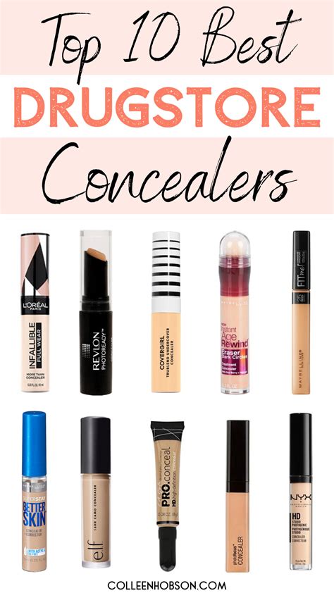 The 10 Best Drugstore Concealers On The Market Today Colleen Hobson