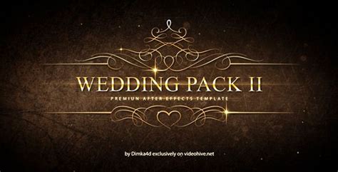 Wedding Pack II • After Effects Template • See it in action https