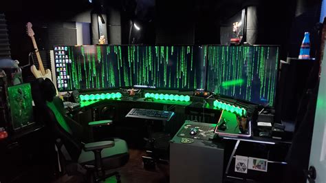 New Home Of The Epic Desk Matrix Theme Rbattlestations