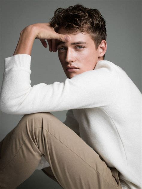 The Very Promising Belgian Up And Comer Billy Vandendooren Posed For A Recent Session By Fashion