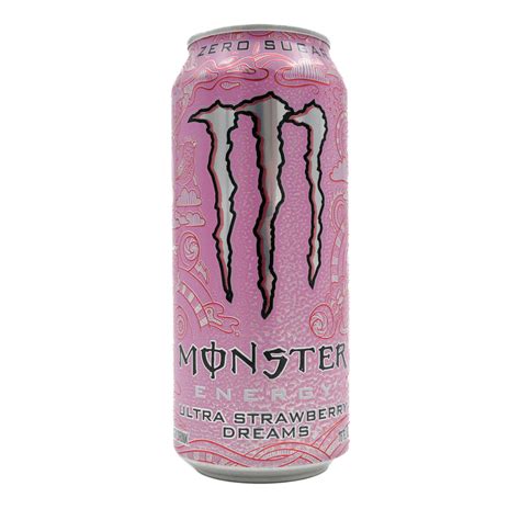 Monster Energy Ultra Strawberry Dreams Energiajuoma Ml Hello America