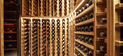 Traditional Racking Wines Cellar