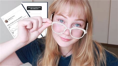 my audience picked my new glasses youtube