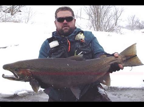 Salmon steelhead Salmon River Pulaski NY drift boat spin fly fishing
