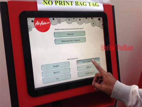 Airasia | steps for self bag tag: Kembar Imut Jalan-Jalan: CARA SELF CHECK-IN AIR ASIA ...