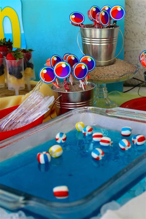 Beach theme party in delhi. Breeze Smell of a Beach Birthday Party | Home Party Ideas
