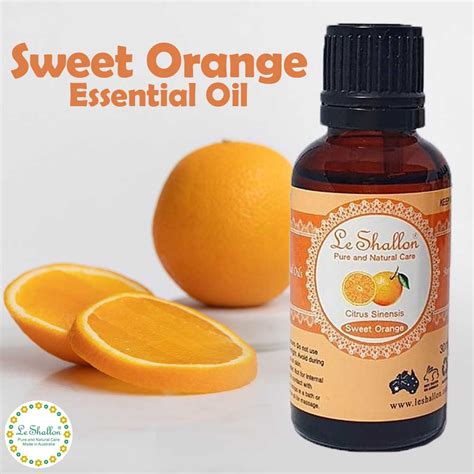 Sweet Orange Essential Oil Le Shallon Pure And Natural Care
