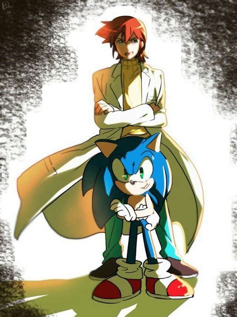 Chris And Sonic Sonic And Shadow Sonic Heroes Sonic Art