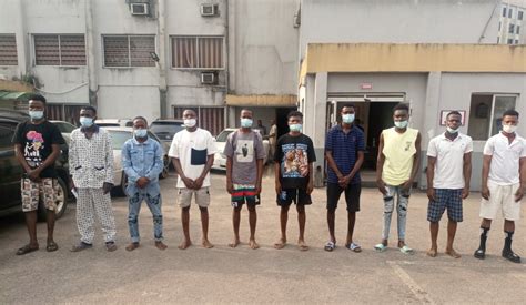 Suspected Internet Fraudsters Busted In Delta Full List