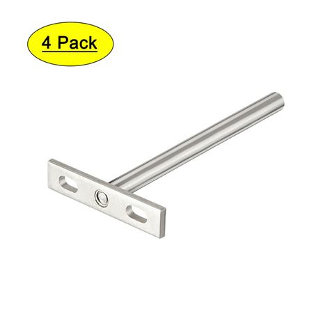 Uxcell 5 Invisible Floating Shelf Brackets Hidden Blind Supports For