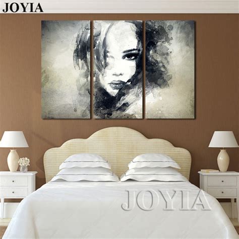 The best way to explore what works best for you is to look at room designs others have created. Wall Decor Canvas Art Painting Watercolor Black And White ...