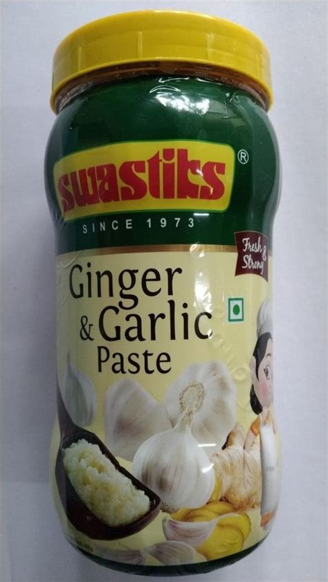 Swastiks Ginger And Garlic Paste Packaging Size Kg Packaging Type