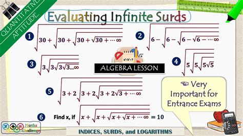 Infinite Square Root Series Math Trick To Find Their Value With