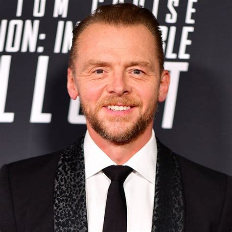 Simon Pegg Exclusive Interviews Pictures And More Entertainment Tonight