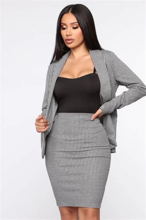 Skirt Suits Trend Fashionactivation In 2020 Fashion Nova Outfits