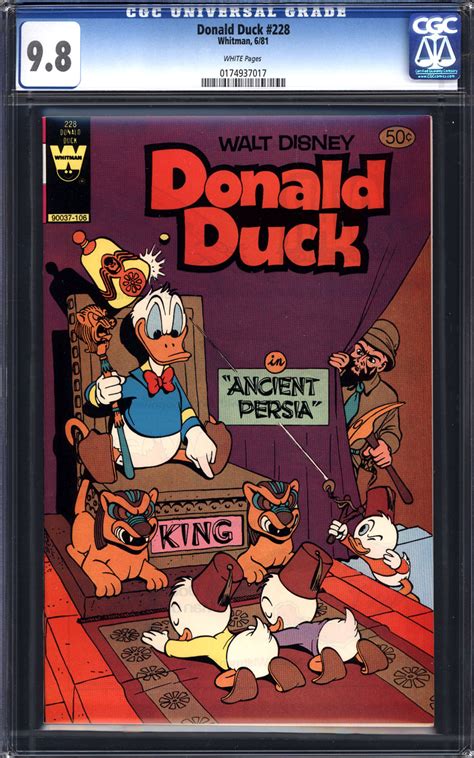Comicconnect Donald Duck 1952 98 228 Cgc Nmm 98