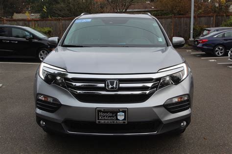 Certified Pre Owned 2018 Honda Pilot Touring Awd Sport Utility In