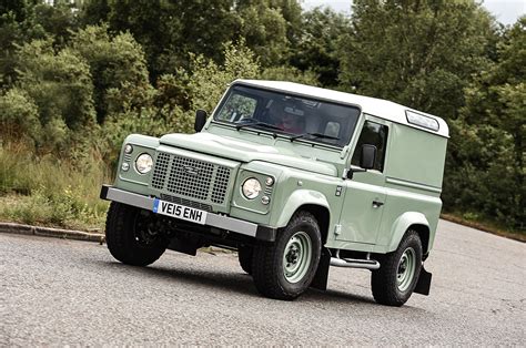 2015 Land Rover Defender 90 Heritage Uk Review Review Autocar