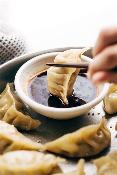 Just 4 ingredients, with extra ideas to make it your own. Crazy Good Potstickers with 3-Ingedient Sauce Recipe ...