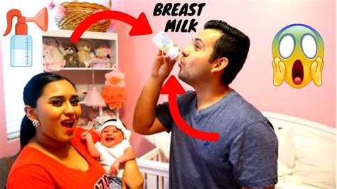 Boyfriend Tries Breast Milk Gross Youtube