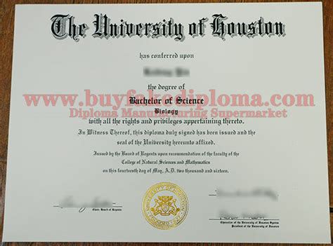 Uh Fake Diplomawhere To Purchase University Of Houston Fake Degreebuy