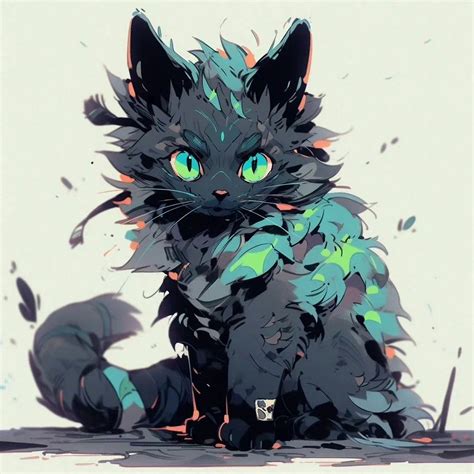 Anime Animals Cute Animals Warrior Cats Art Furry Comic Black Cat