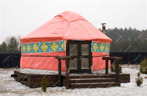 Premium Photo Yurt Mongolian Yurt Glamping Dwelling Of Turkic And