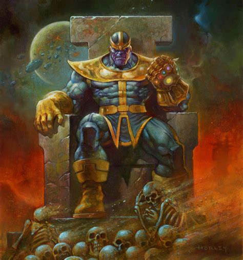 Thanos By Alexhorley On Deviantart