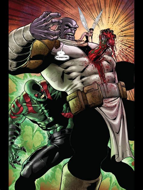 Drax Kills Thanos Marvel Comics Marvel Heroes Captain Marvel Marvel