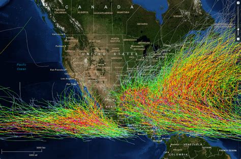 Noaa Provides Easy Access To Historical Hurricane Tracks Department Of Commerce