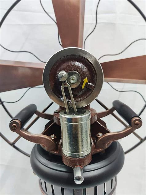 Antique Stirling Engine Powered Air Fan Aka Kerosene Fan Etsy