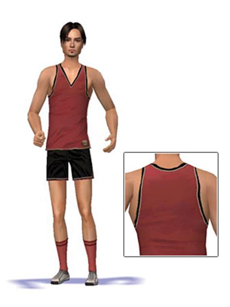 Mod The Sims Maxis Match Sport Clothing For Men 6 Outfits