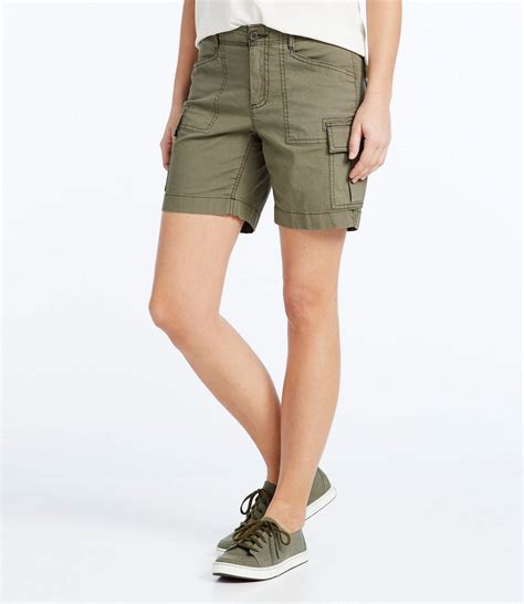 Womens Stretch Canvas Cargo Shorts Cargo Shorts Modest Shorts Outfits Womens Shorts