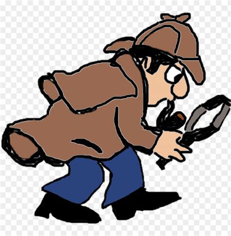 Detective Clipart Criminal Detective Cartoon Png Transparent With