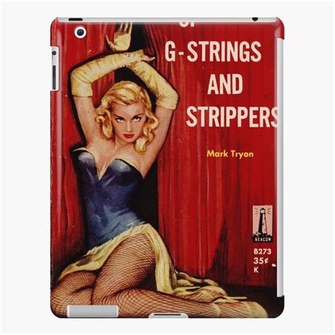 Fantastic Sexy Vintage Pulp Fiction Cover Classic Pulp Novel Ipad