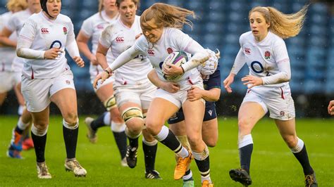 Six Nations Rugby England Women Maintain Perfect Start With Victory