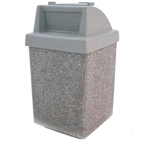 53 Gal Restaurant Trash Can With Tray Holder Tf1035
